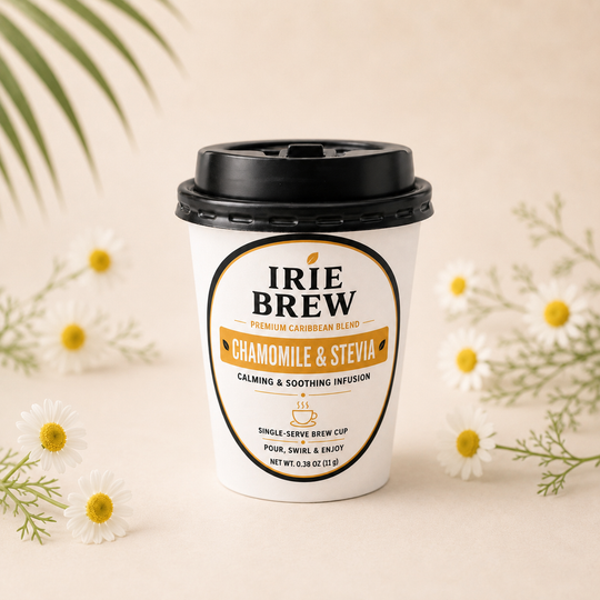 IRIE BREW CHAMOMILE & STEVIA HERBAL TEA