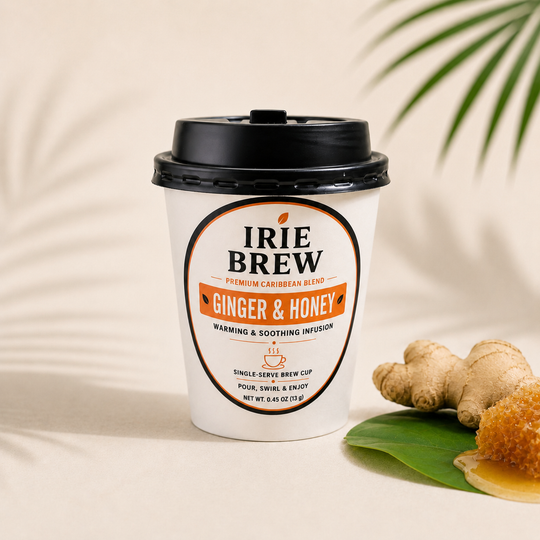 IRIE BREW GINGER & HONEY HERBAL TEA