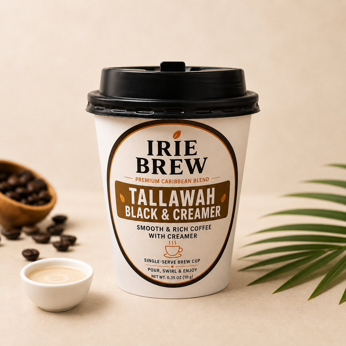 IRIE BREW TALLAWAH BLACK & CREAMER