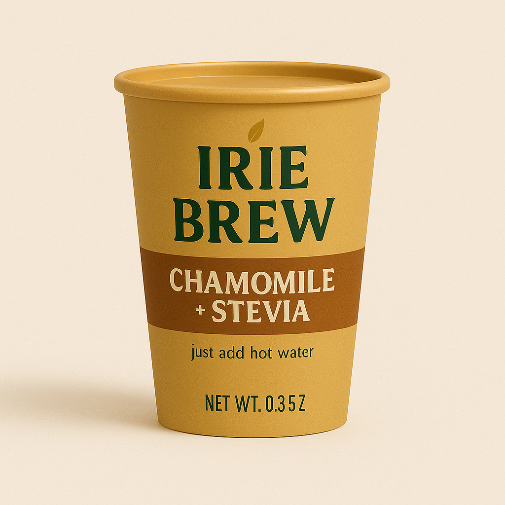 ⭐ 🔥 IRIE BREW CHAMOMILE + STEVIA HERBAL TEA