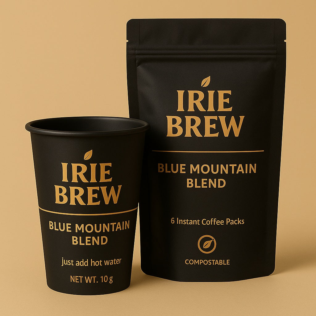 Jamaica Blue Mountain landscape and craft